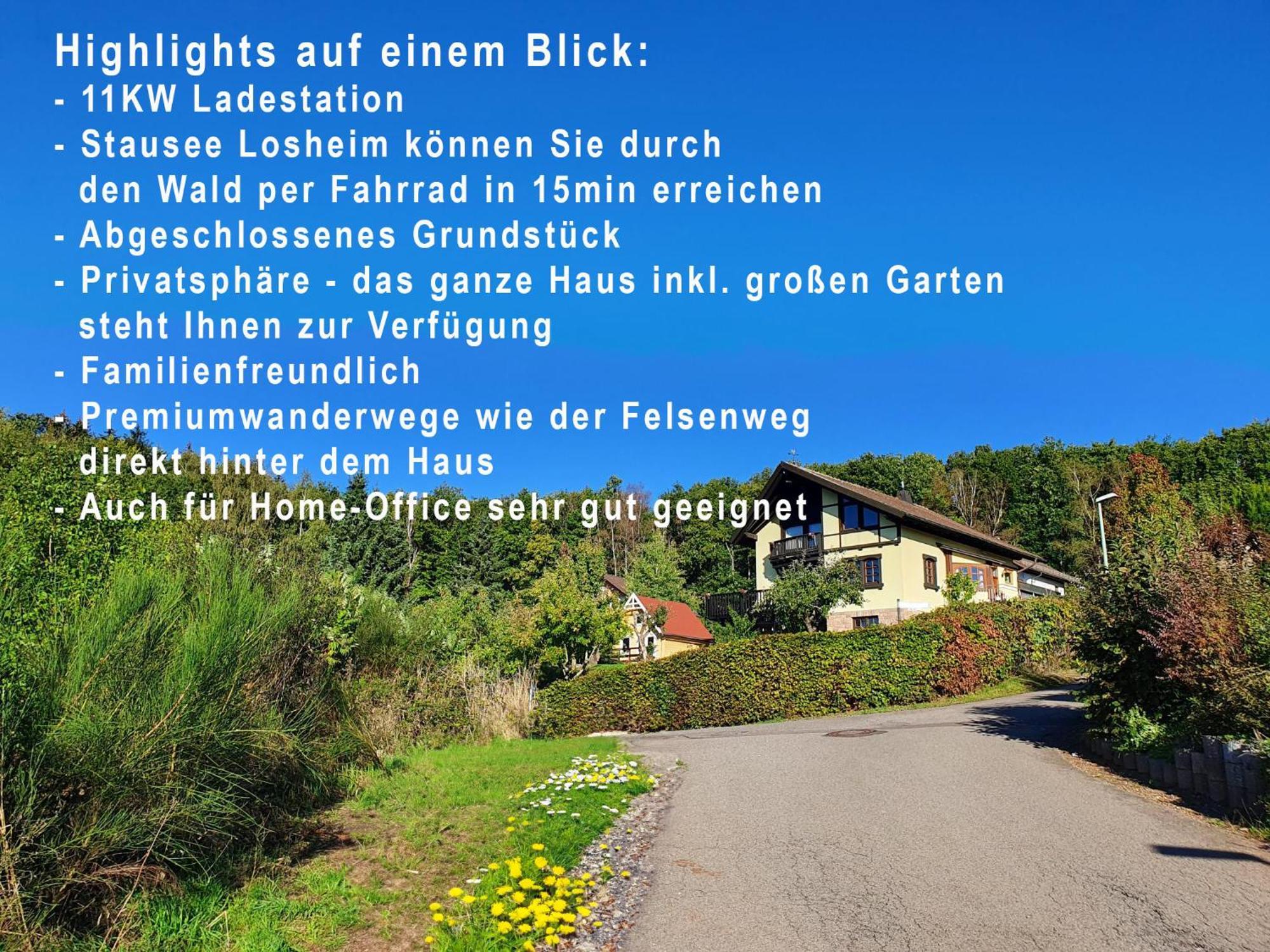 Sonnige Aussicht Villa Losheim Dış mekan fotoğraf